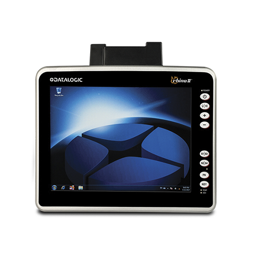Rhino II Vehicle Mount Computer~Display: 10in. Resistive/Freezer Model; OS: Windows Embedded Compact 7; Voltage: 12 VDC