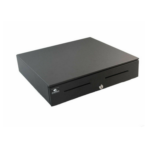 Series 4000 Cash Drawer: 1816~Drawer Front Style: Painted Front (color matched to case); Interface Type: SerialPRO®II; Color: Black; Size (W x D x H): 18.0in. x 16.7in. x 4.2in....