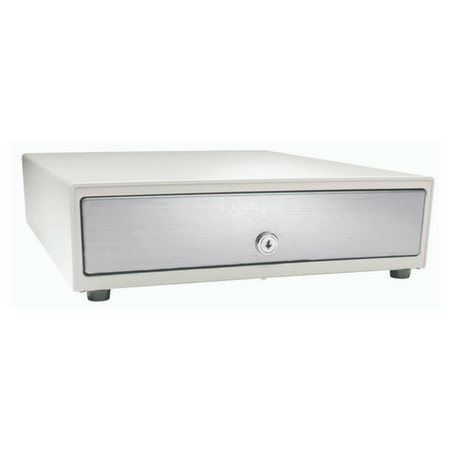 Vasarioâ„¢ Series Cash Drawer: 1416~Drawer Front Style: Painted drawer front (non-media); Interface Type: MultiPROÂ® 24 V; Color: Black; Size (W x D x H): 13.8in. x 16.3in. x 4.0in....