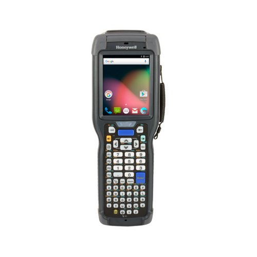 CK75 Mobile Computer~OS: Android 6 Marshmallow (GMS); Scanner: 2D Near/Far Area Imager; Keyboard: Numeric F-Key; Camera: No Camera; Durability: Cold Storage; Domain: FCC (North America)