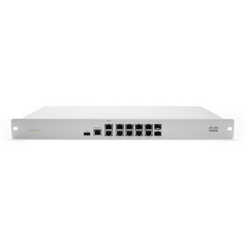 MX84 Security Appliance~Interfaces: 10 Ã— GbE, 2 Ã— SFP, USB 3G/4G