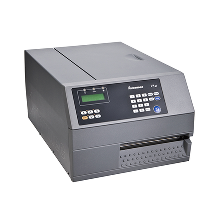 PX4i RFID Industrial Printer~Connectivity: Ethernet; Exit Option: Enhanced Rewind + Label Taken Sensor (LTS); Optional Feature: Real-Time Clock; Print Option: 203 dpi Thermal Transfer