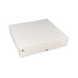 Series 4000 Cash Drawer: 1816~Drawer Front Style: Painted, non-media front; Interface Type: Smart SerialPROÂ®; Color: Cloud White; Size (W x D x H): 18.0in. x 16.7in. x 4.2in.; Options: Coin Roll Storage Till (standard), Keyed Randomly